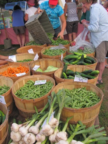 The abundant Waitsfield Famers Market